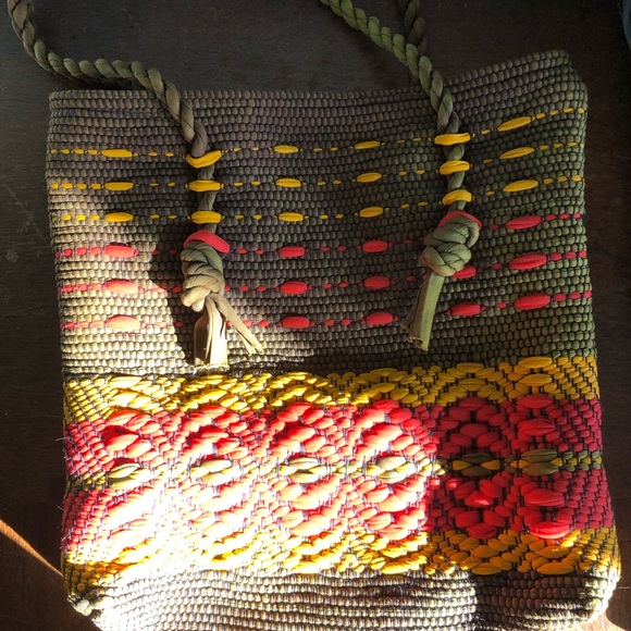 Vintage crochet bag from the 60s or 70s - Picture 2 of 4